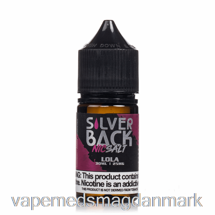Vape Uden Nikotin Lola - Silverback Juice Co. Salt - 30ml 25mg